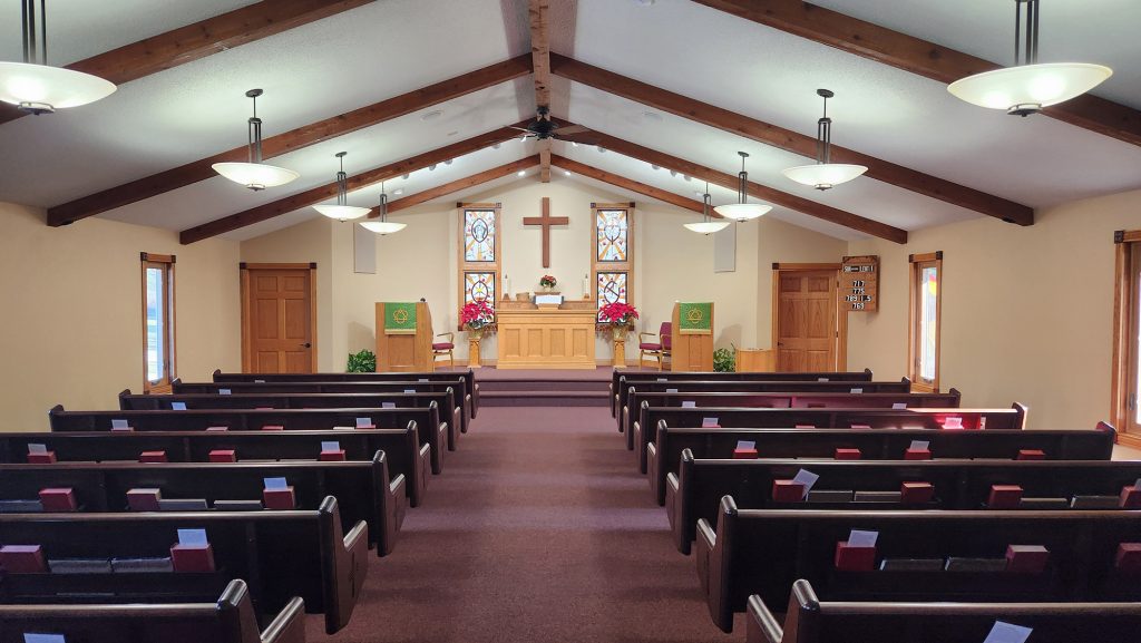 Peace Thru Christ Lutheran Church sanctuary